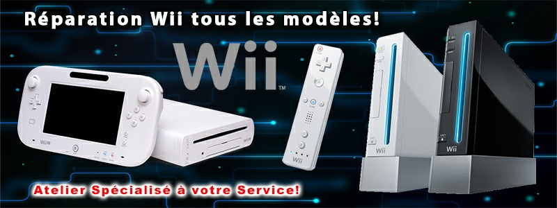 Réparation Wii - SOS COnsoles Enr.
