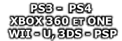 Réparation PS3, XBOX 360, Wii, 
Nintendo DS, PSP
